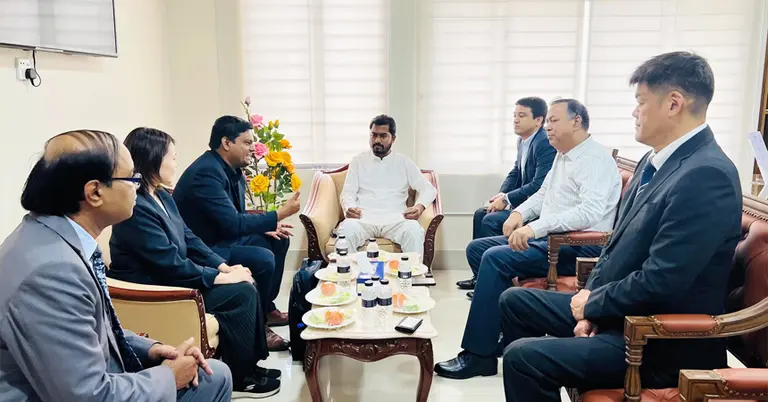 মো. নুরুল হকের সঙ্গে কান্টো গ্রুপের সাক্ষাৎ